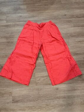 Women’s Athleta Wide-Leg Pull-On Pants - Coral Pink